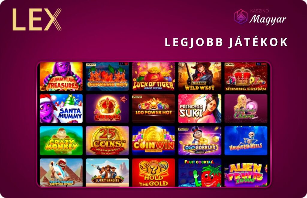 lex casino games