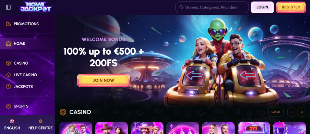 novajackpot casino