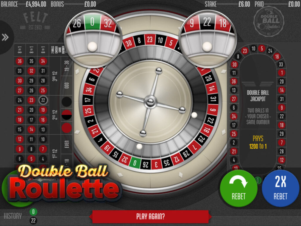 Double Ball Roulette