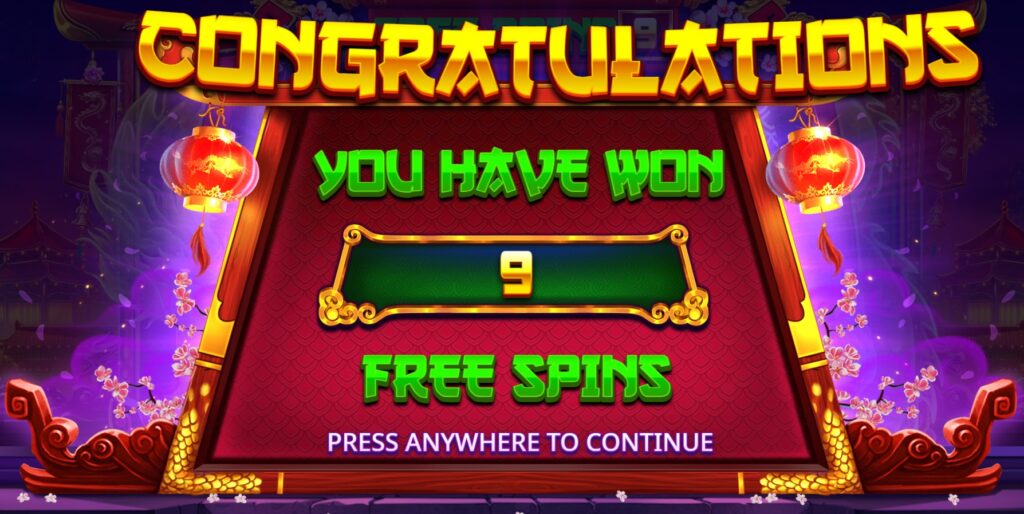 Dragon Hero Free Spins