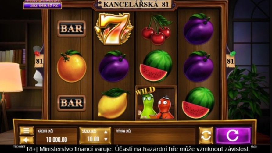 Kancelářská 81 slot