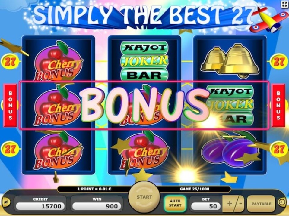 Simply the Best 27 bonus